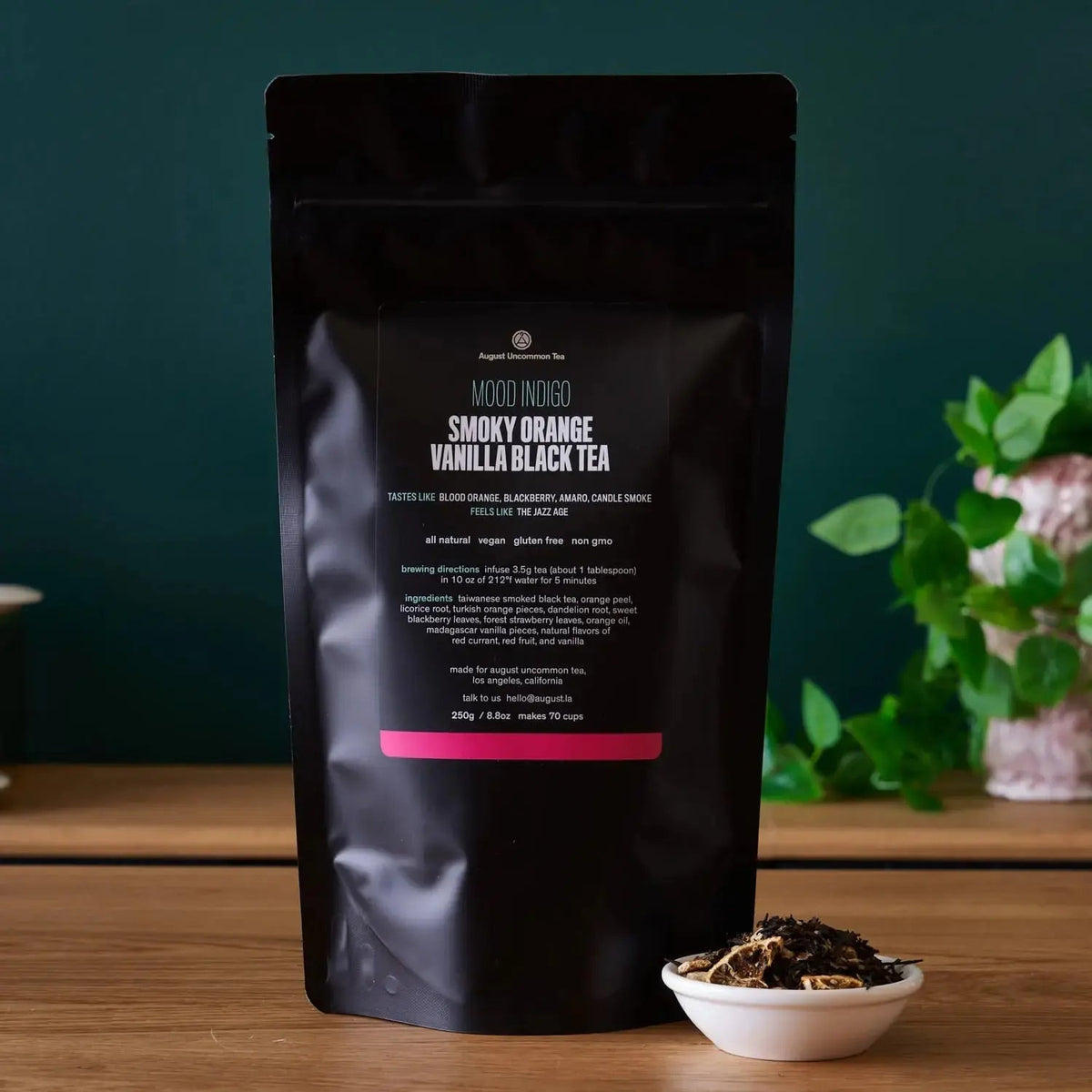 Mood Indigo – Smoky Orange Vanilla Black Tea