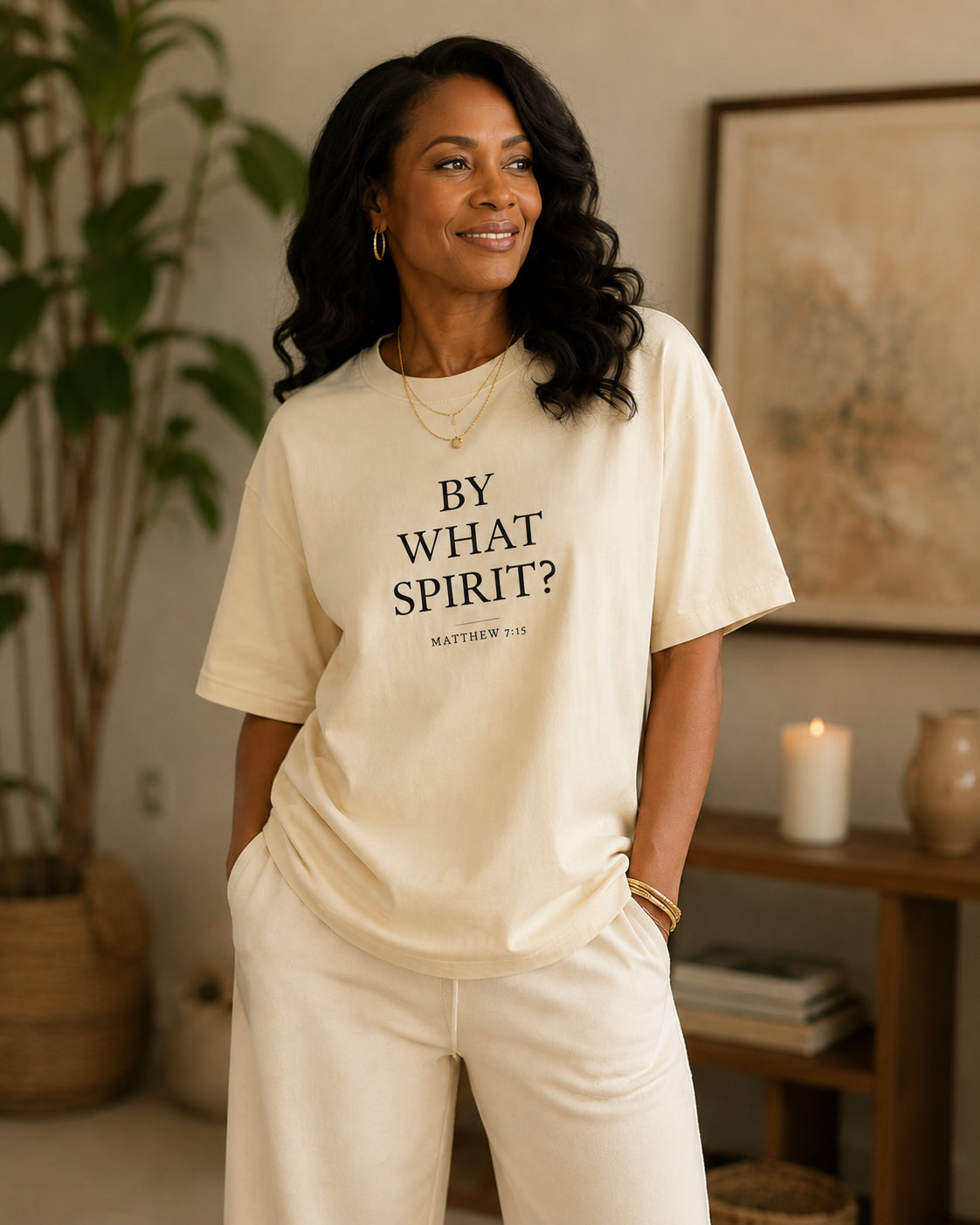 BY WHAT SPIRIT? Heavyweight Tee