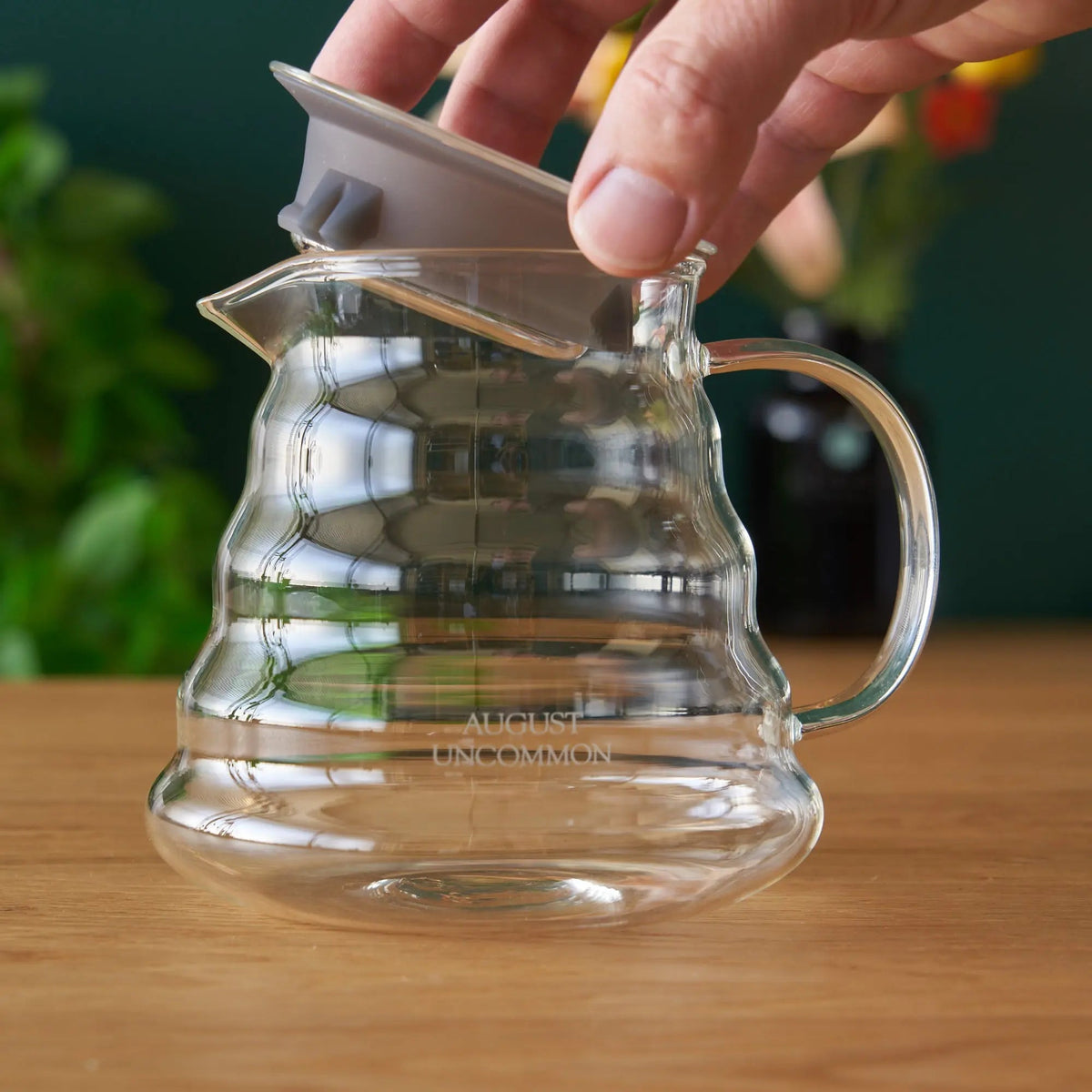 Two-Cup Glass Teapot