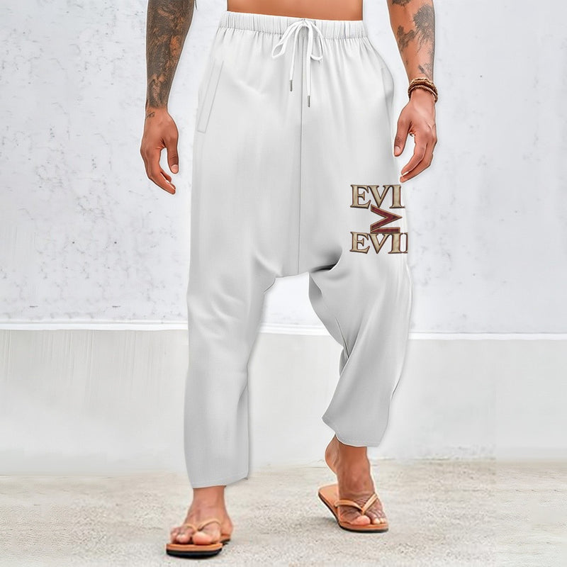 THE LESSER OF TWO EVILS IS STILL EVIL Harem Pants