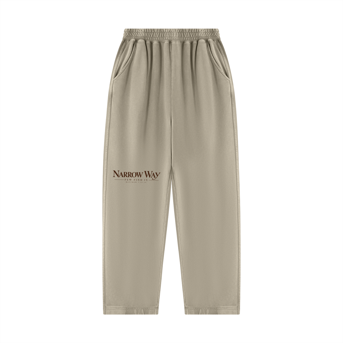 NARROW WAY Mineral Wash Balloon Sweatpants