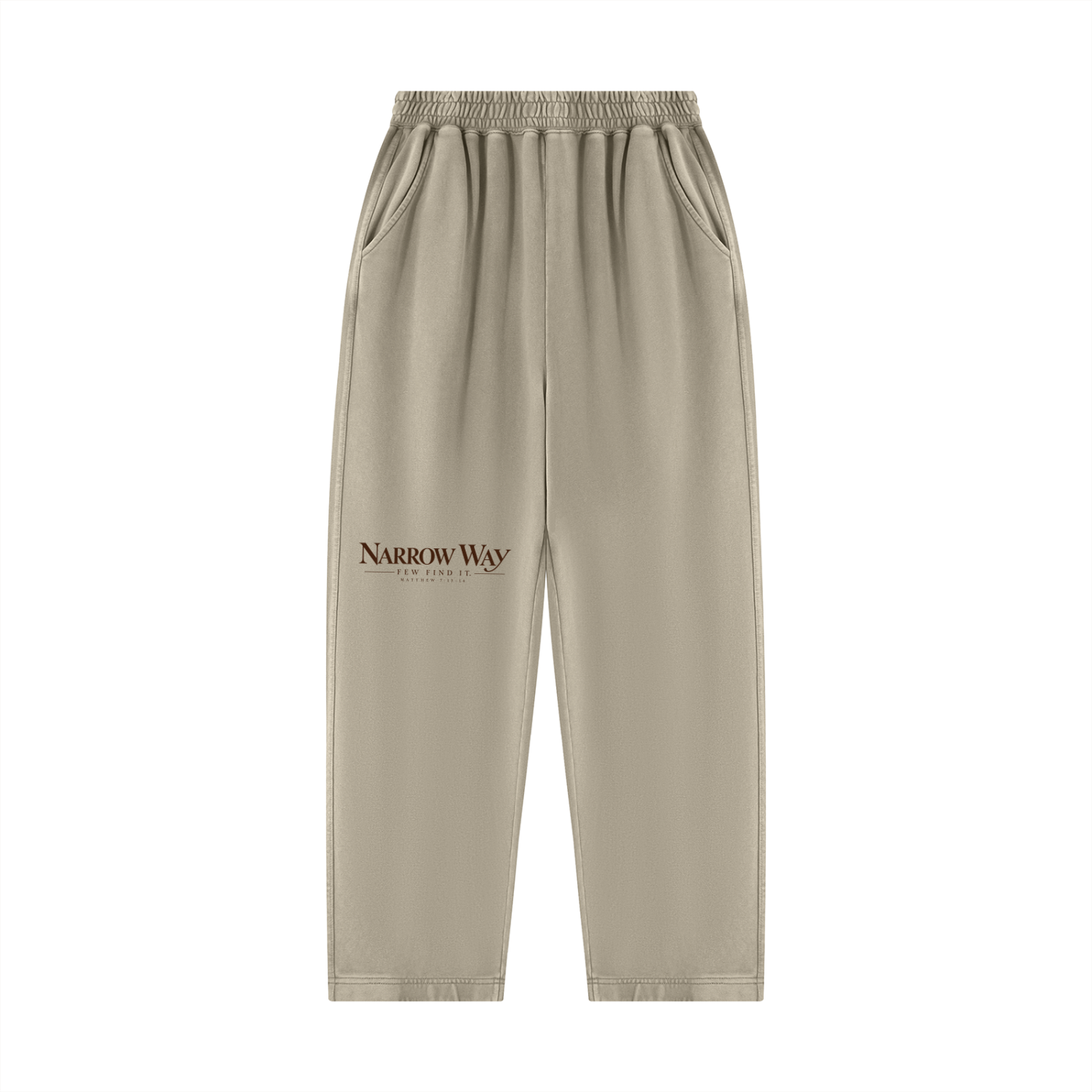 NARROW WAY Mineral Wash Balloon Sweatpants