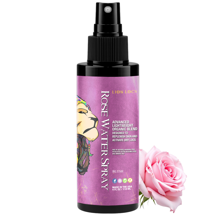 Advanced rose water spray hair treatment in Blush