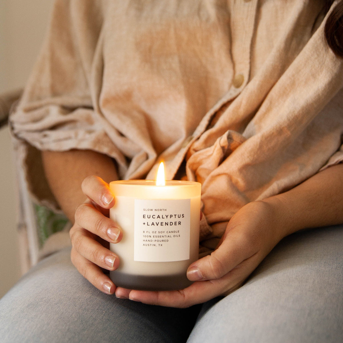 Eucalyptus + Lavender Signature Soy Candle