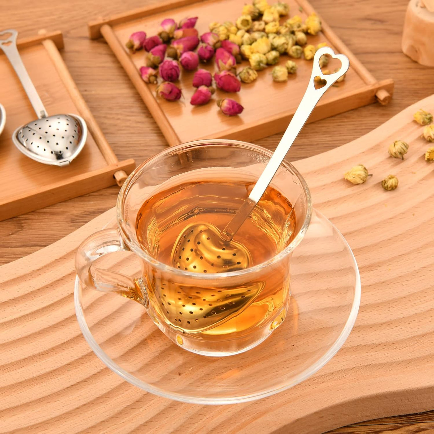 Heart-Shaped Tea Infuser