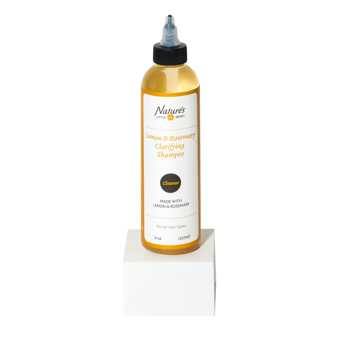 Lemon and rosemary clarifying shampoo