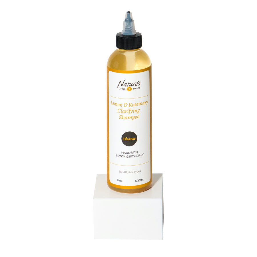 Lemon and rosemary clarifying shampoo