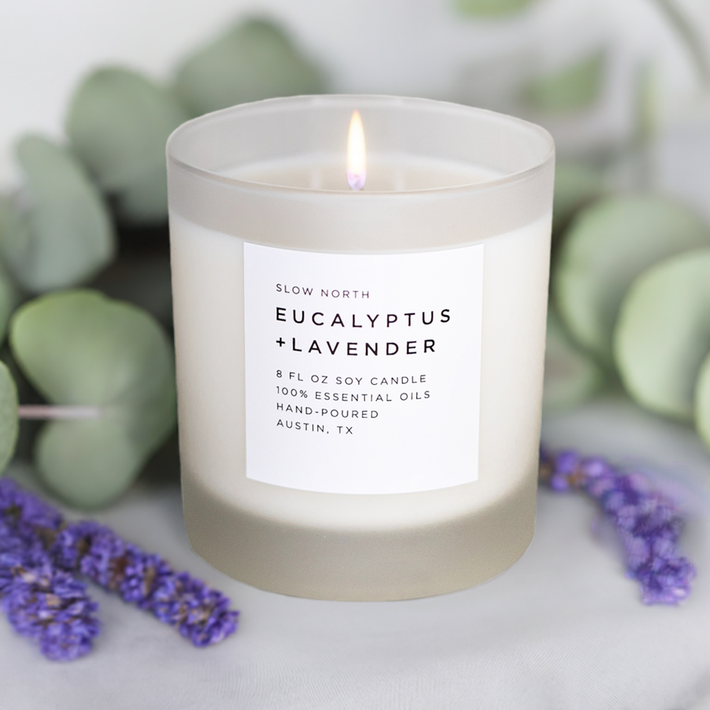 Eucalyptus + Lavender Signature Soy Candle