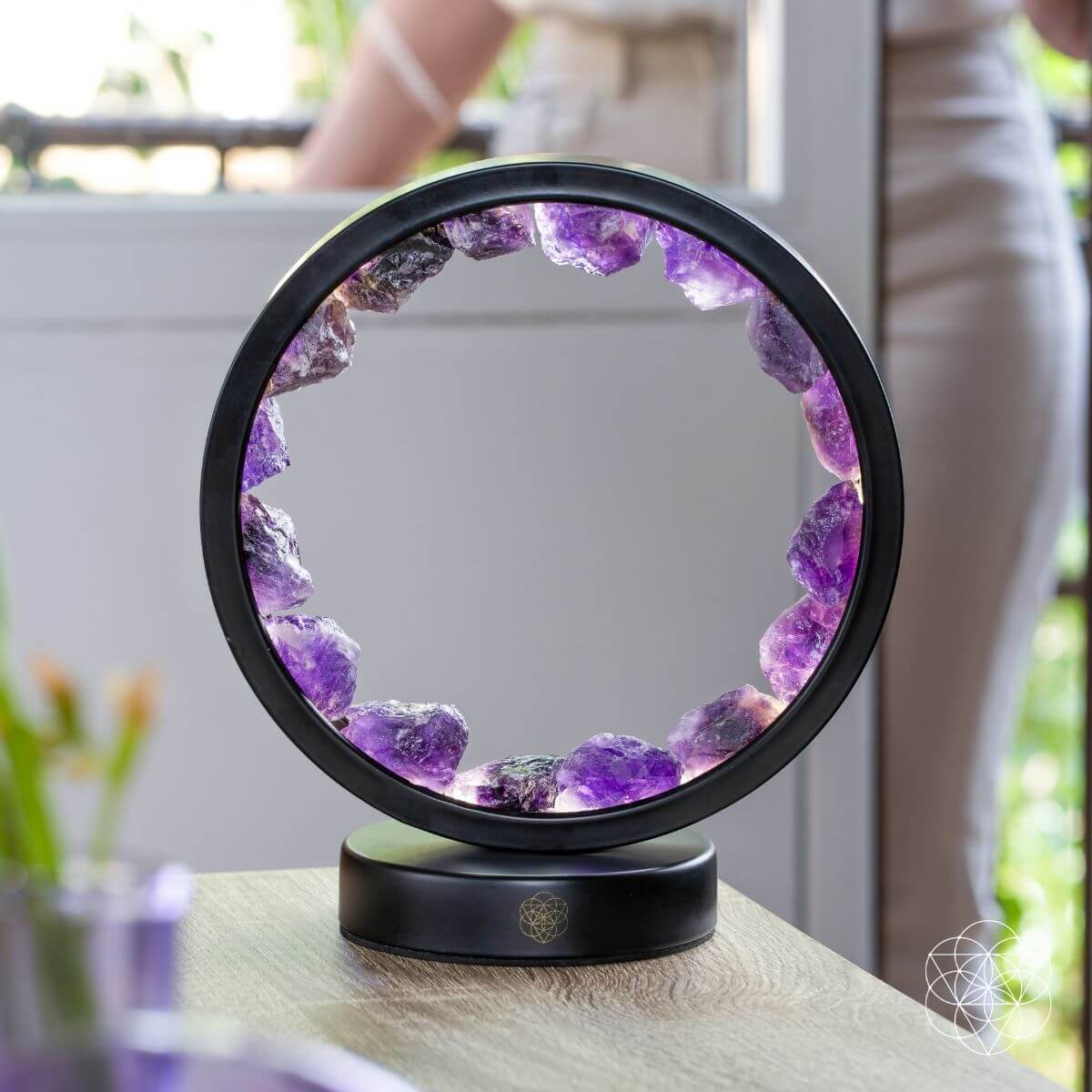 I Am At Peace – Amethyst Lamp